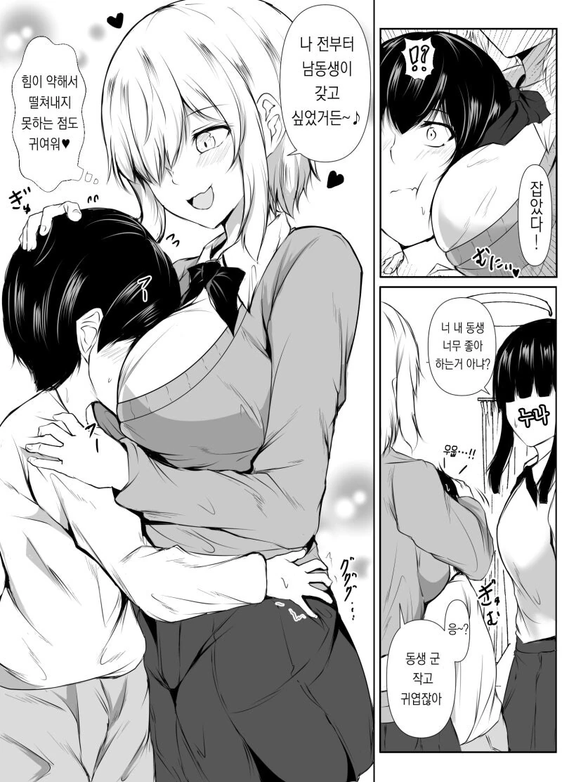 언젠가 누나 친구한테 잡아먹힐 동생군 만화 - 이미지 2
