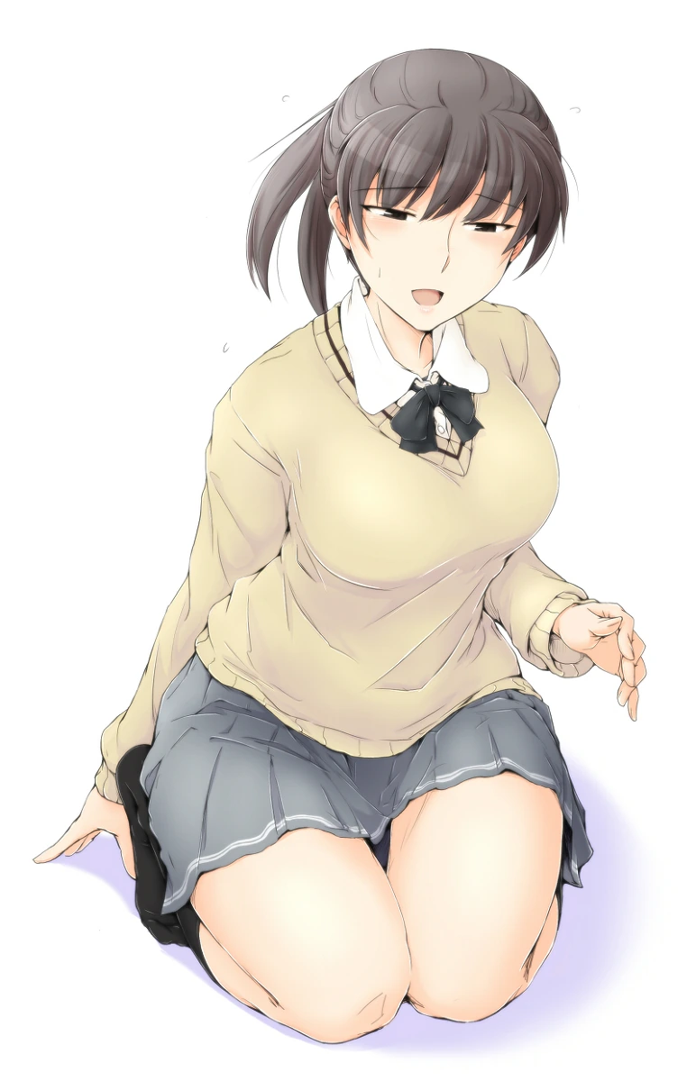 그냥 평범한 교복을 입었을 뿐인 여고생.manga - 이미지 5