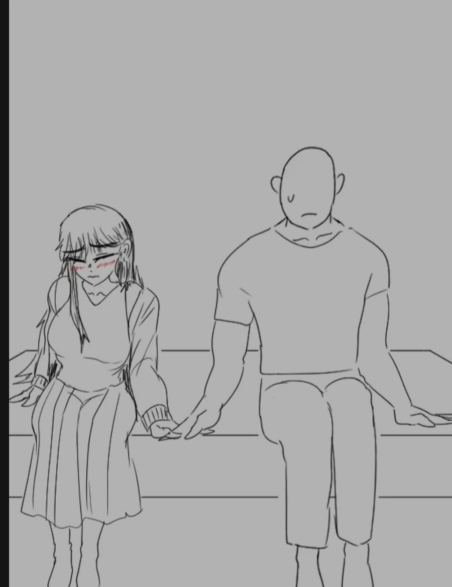 밤상대 해달라는 여친 만화.manhwa - 이미지 4