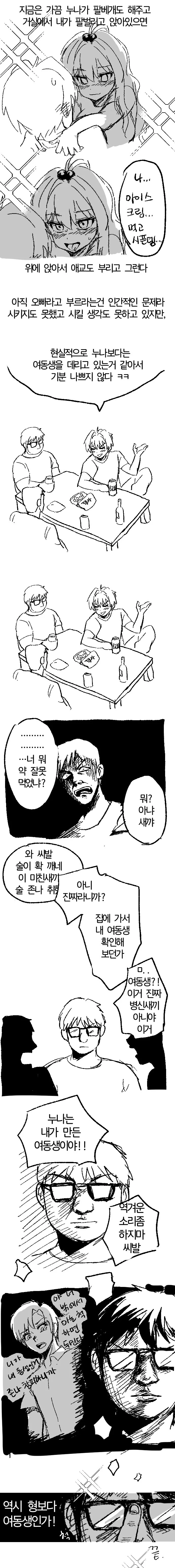 여동생을 갖고 싶었던 남자가 누나를 ㅈㄱ하는 Manhwa. - 이미지 2