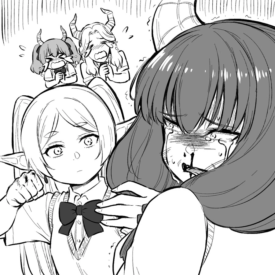 프리렌) 일진들한테 둘러싸인 프리렌 ㄷㄷ - 이미지 2