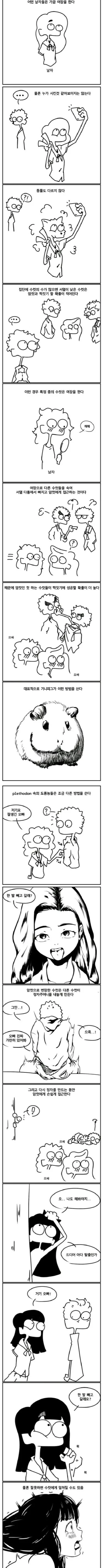 어떤 남자들은 가끔 여장을 한다