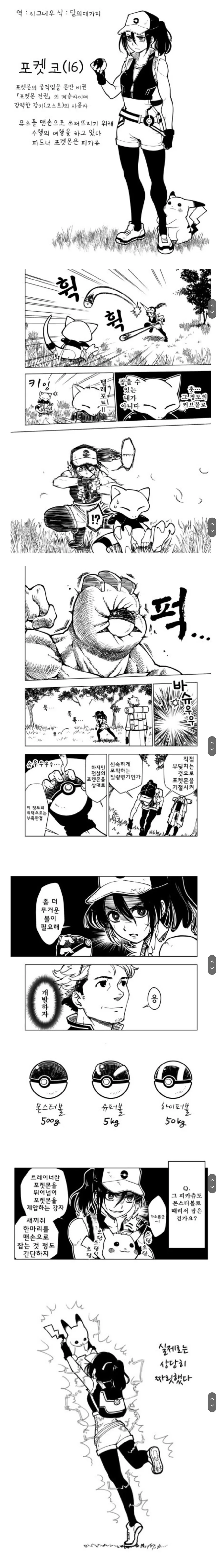 포켓몬 주인공 TS하는 만화