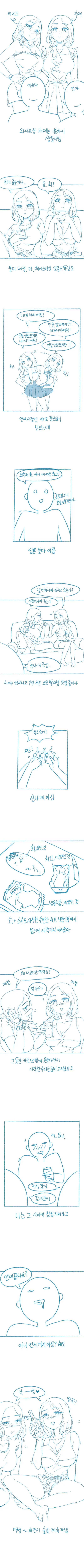 와이프가 쌍둥이인 만화.manga