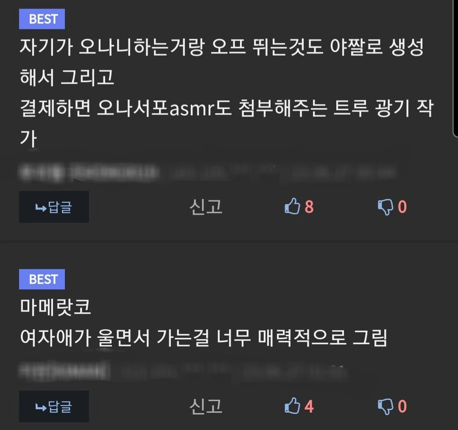 버튜버) 야하게 그려줘서 너무 기뻐요,작가님 - 이미지 5