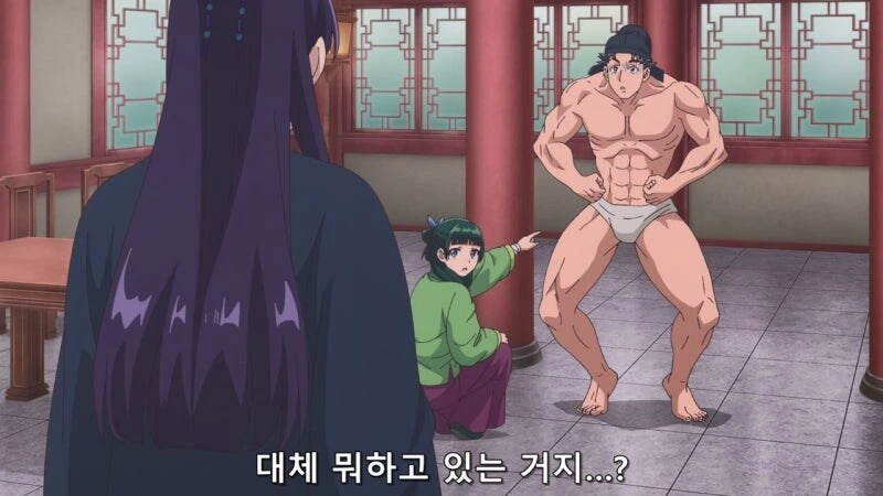 창녀 출신 마누라가 외간남자랑 아무도 없는 방에서 옷을 벗고 있음 - 이미지 9