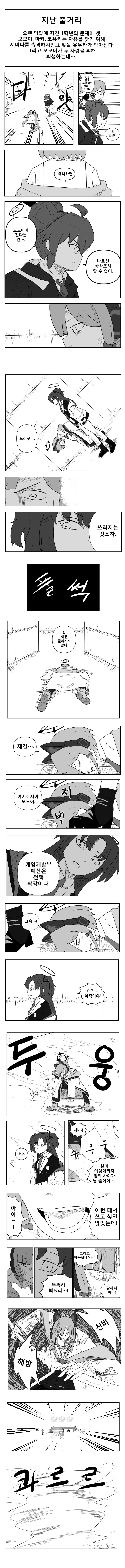 블루 아카이브 X 블리치.manhaw