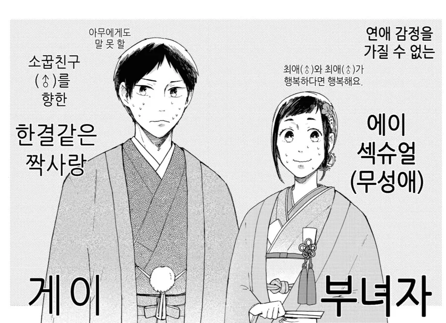 자신들의 안전을 위해 사기결혼을 하는 커플.manhwa - 이미지 2