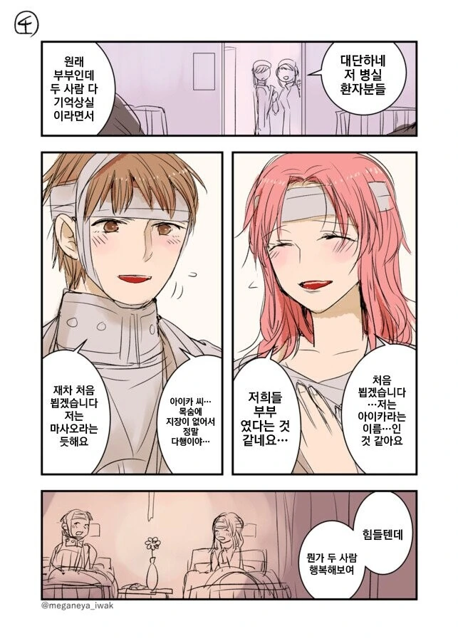 폭력남과 불륜녀가 병원에 입원하는 만화.manwha - 이미지 4