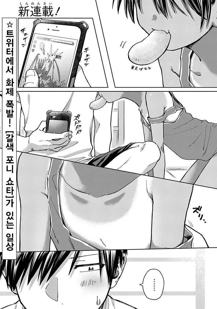ㅎㅁ) 갈색 포니테일 ㅅㅌ manhwa