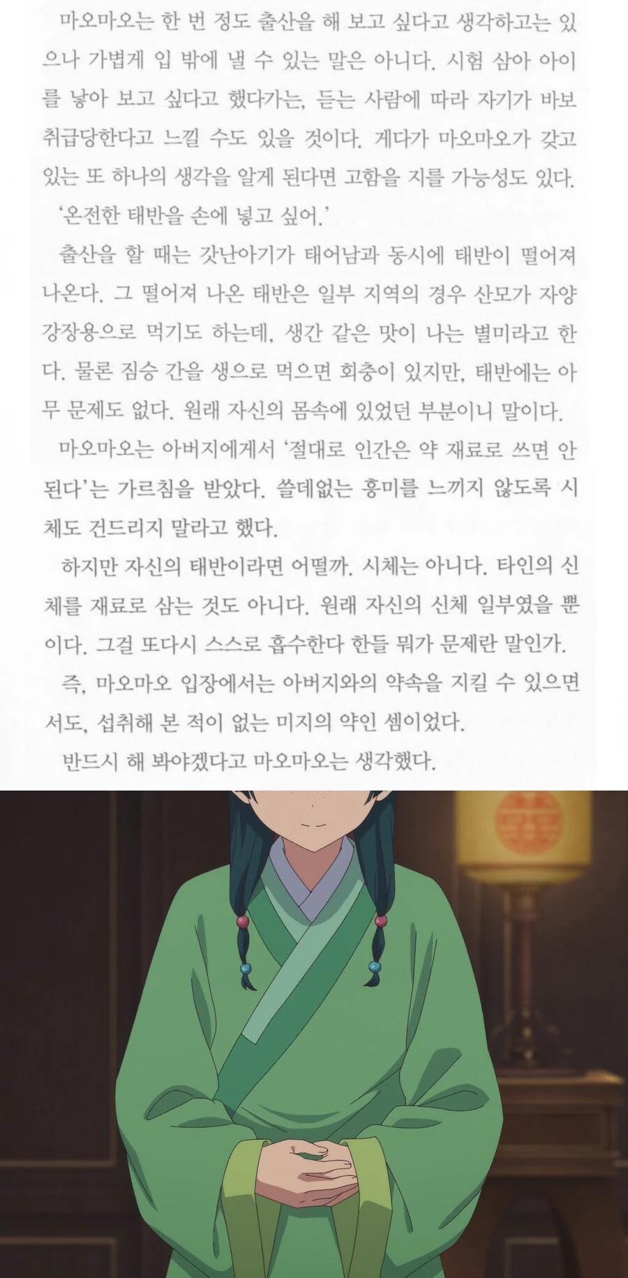 약사의혼잣말) 마오마오가 ㅇㅅ 하고 싶은 이유.jpg