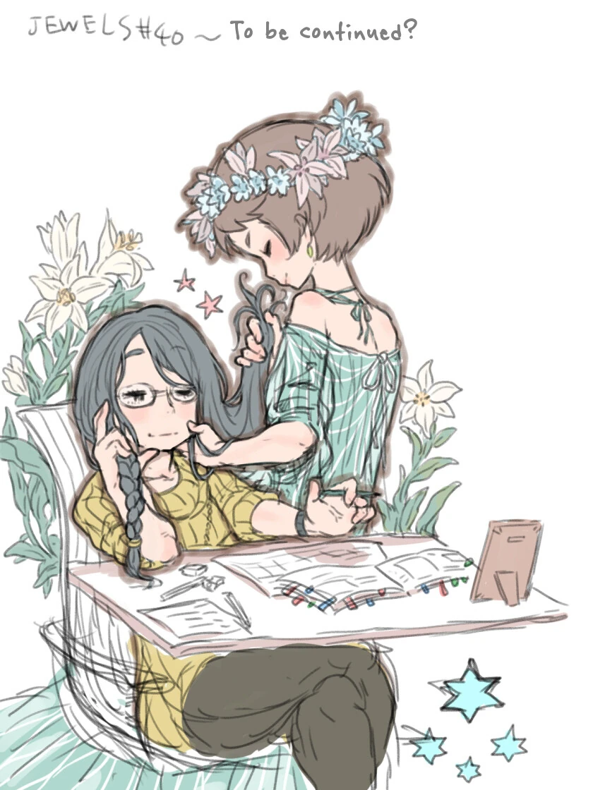 백합)둘이 서로빨면서 백년해로하는 MANHWA - 이미지 24