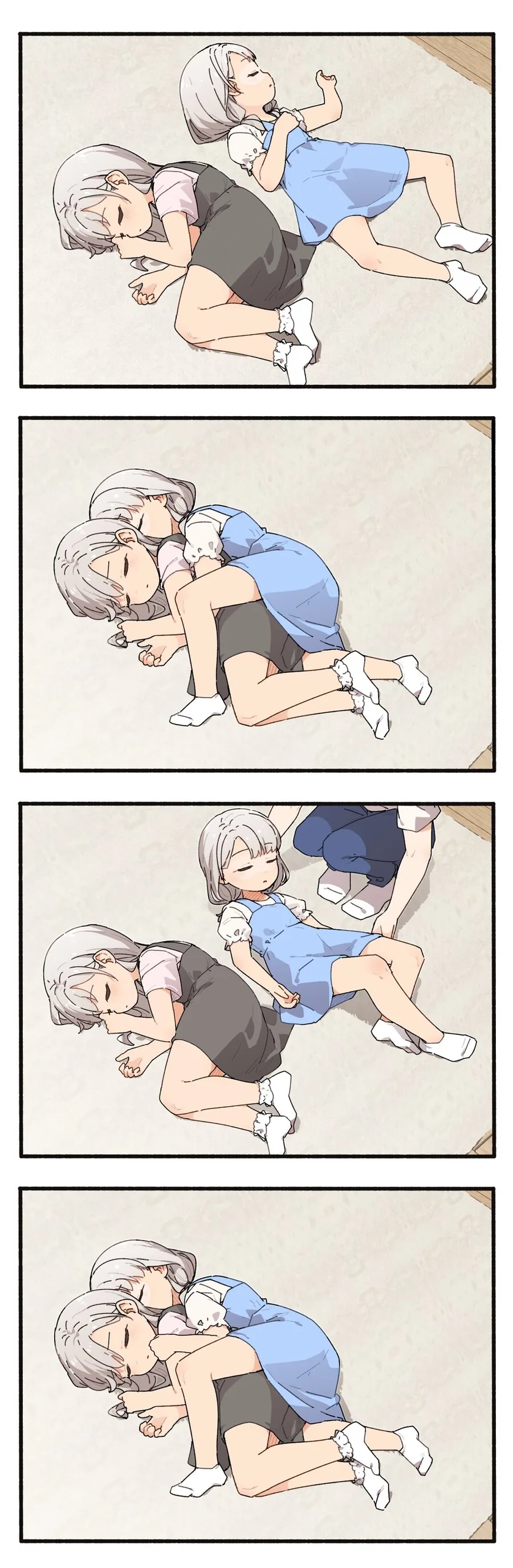 직번역) 같이 자는 자매 manhwa