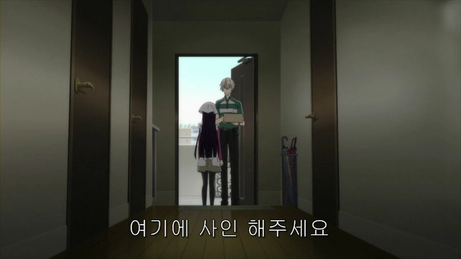 택배기사가 ㄹㄹ유부녀 덮치는 애니