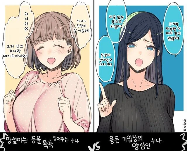 ㄱㅅ이큰 이웃집누나들 만화.manga