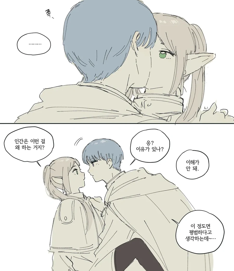 프리렌)if 힘멜이 동정이 아니라면