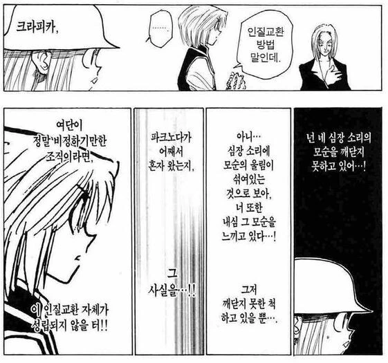 헌터x헌터) 비슷한 상황 다른 반응을 보인 캐릭터들