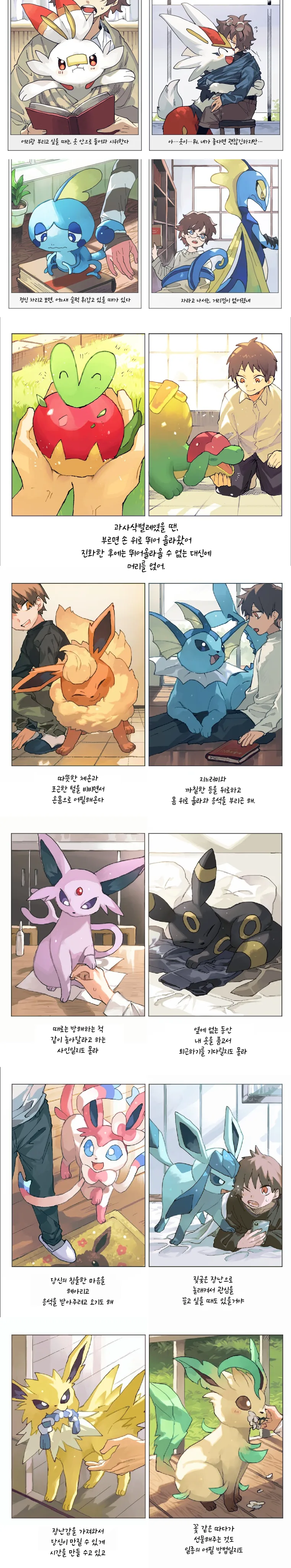 포켓몬스압) 포켓몬 진화전후 만화 번역해옴.jpg - 이미지 5