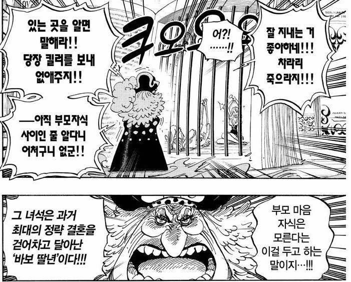 원피스) 루피가 빅맘을 말빨로 이겼을때