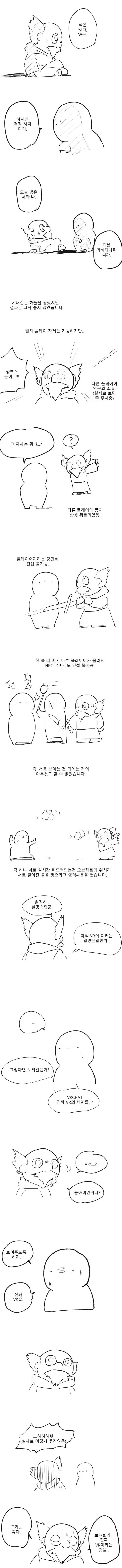버츄얼 채팅 ㅇㅋ타락에 관한 만화.manhwa - 이미지 3