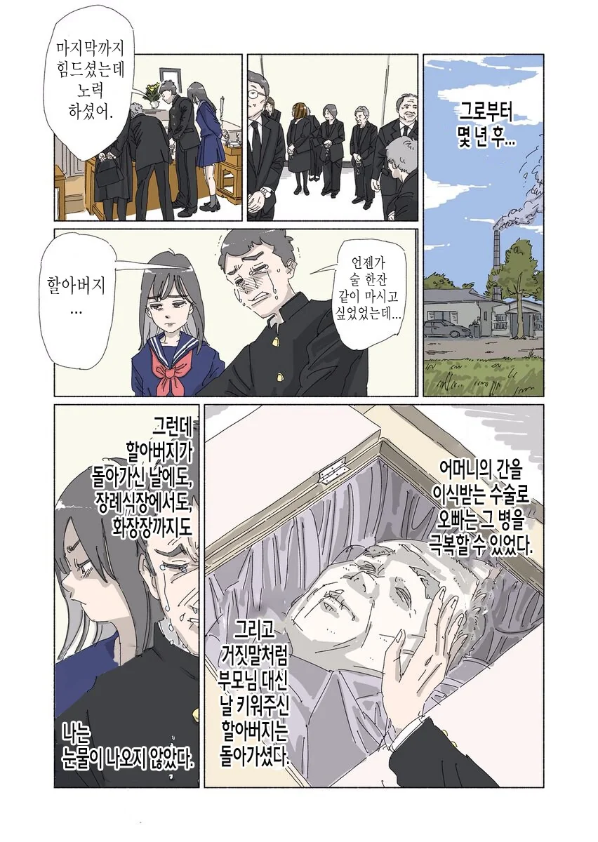 사랑하는 사람을 보내줄수 있을때는 누구나 달랐던 만화 - 이미지 4