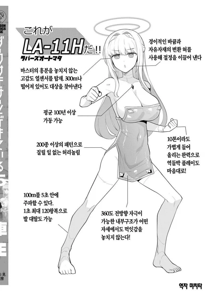 어느 초고성능 섹서로이드의 기능들
