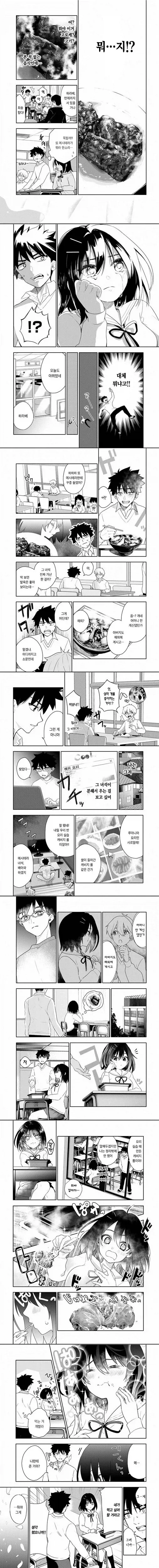 옆자리 미소녀 (도내 7위, 반쯤 처녀)의 생각이 보이는 만화 - 이미지 3