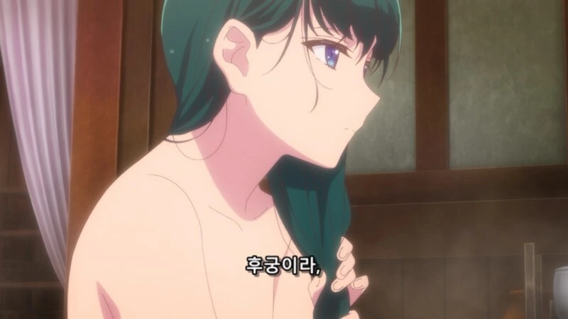 약사의혼잣말) 애니에서 힘 존나 빡주고 연출한 마오마오 목욕씬 ㅗㅜㅑ