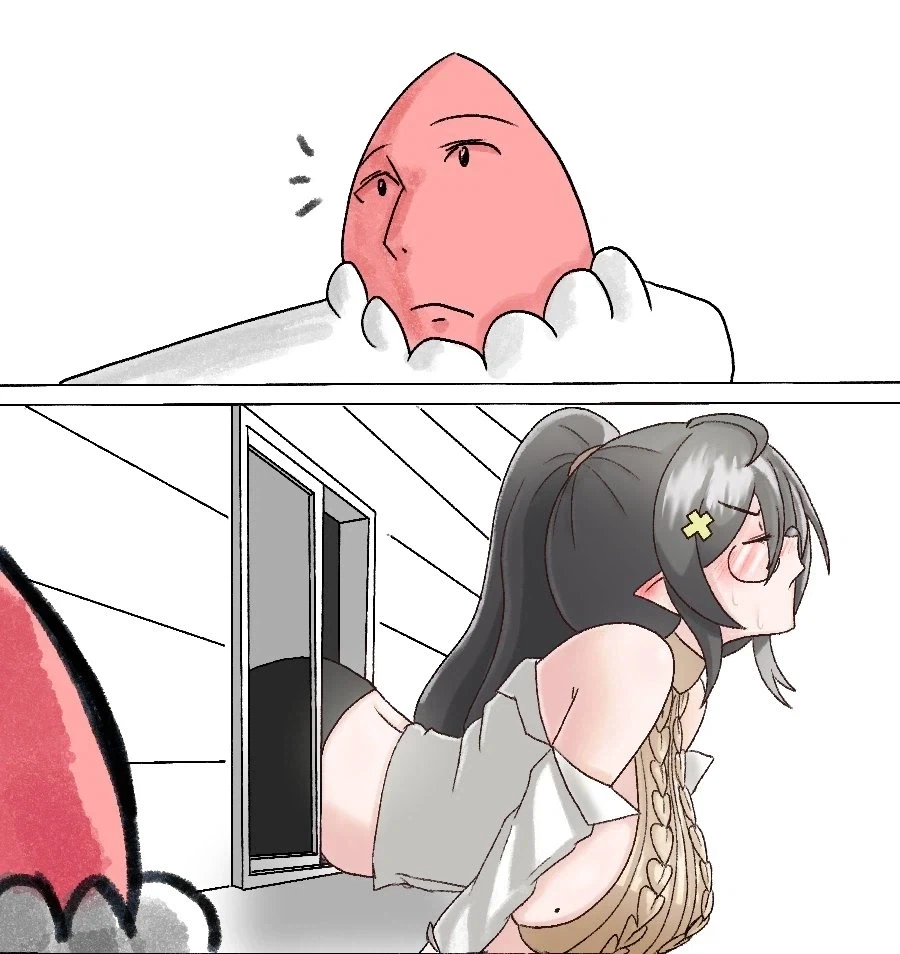 트릭컬) 창문에 껴있는 ㅇㄹ한 힐데.manga