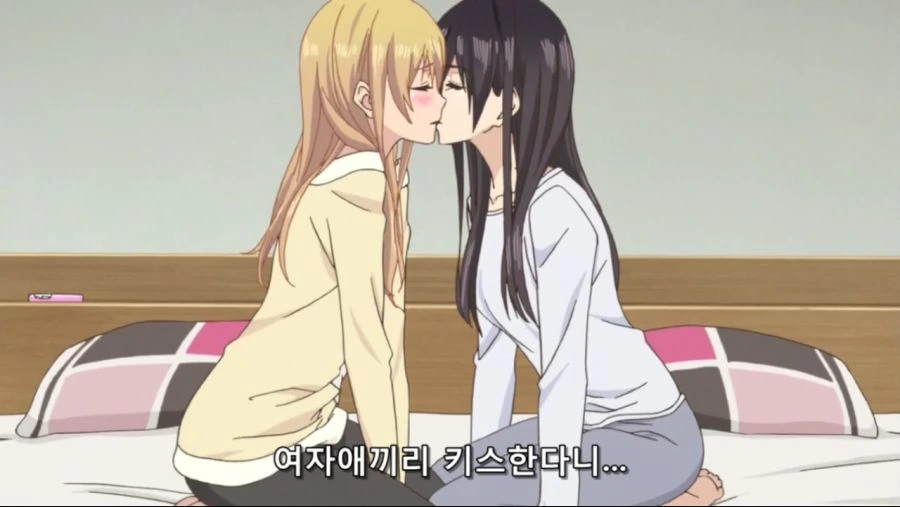 농후한 민달팽이 백합키스 - 이미지 2