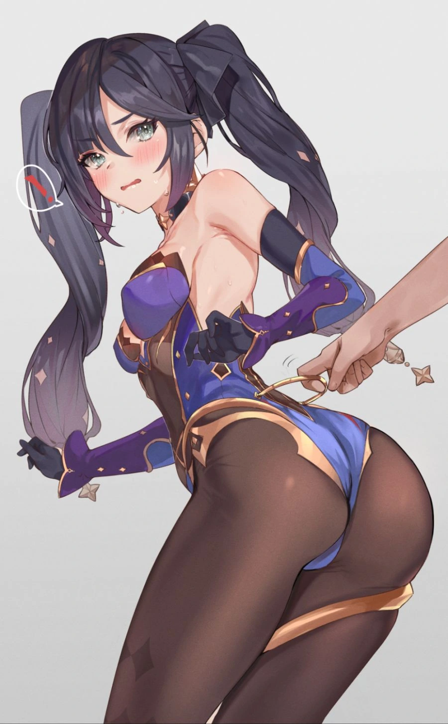 원신) 나 원래 양갈래 머리 안좋아하는데