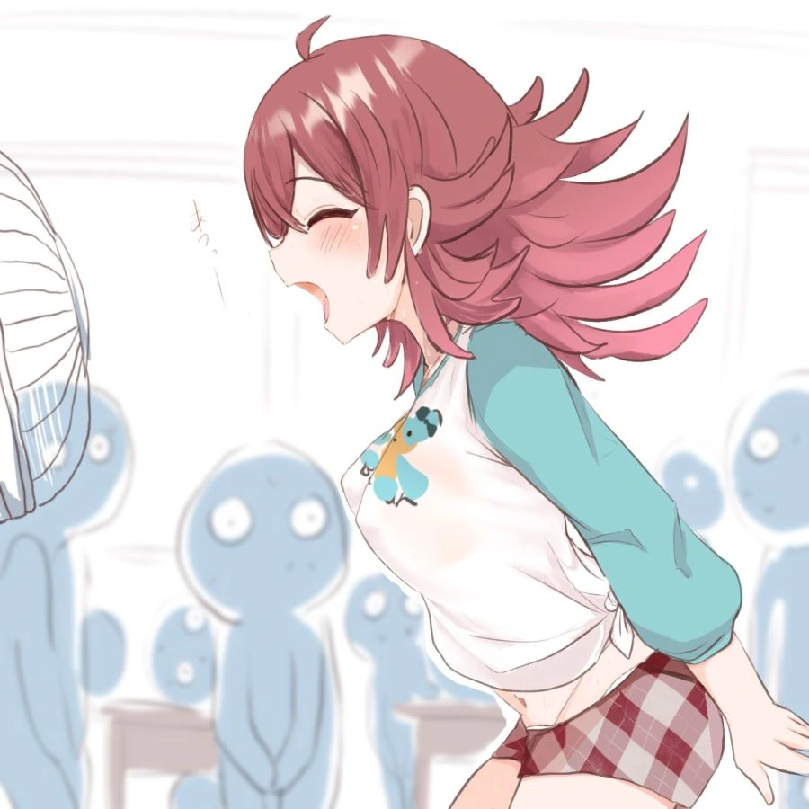 @)선풍기 바람 쐬는 아이.manga