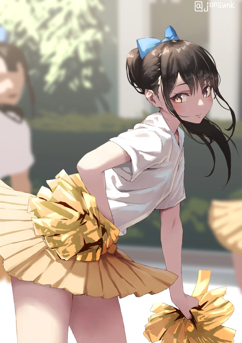 건강한 치어리딩하는 여고생들을 그린 작가님.manga - 이미지 2