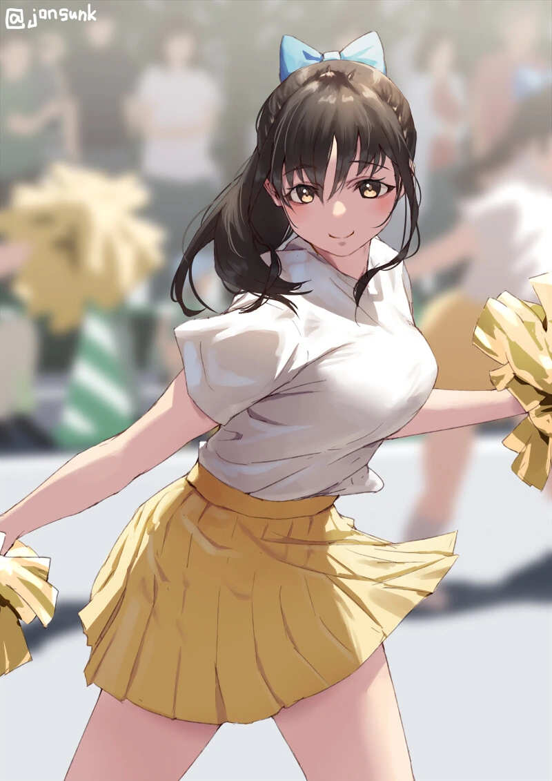 건강한 치어리딩하는 여고생들을 그린 작가님.manga - 이미지 7