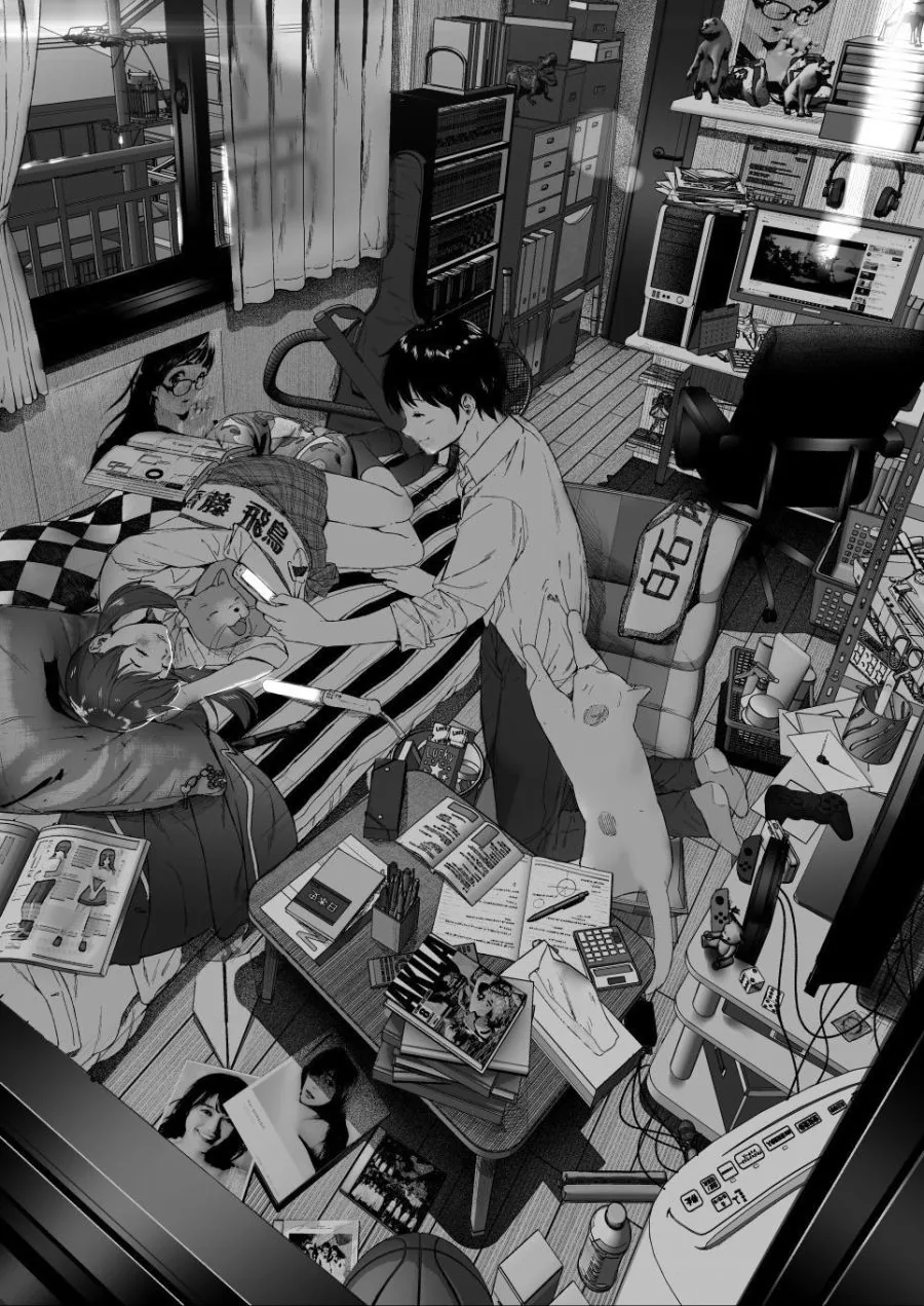 약스압) 일본 고딩커플이 방과 후에 시간 때우는 법.manga - 이미지 3