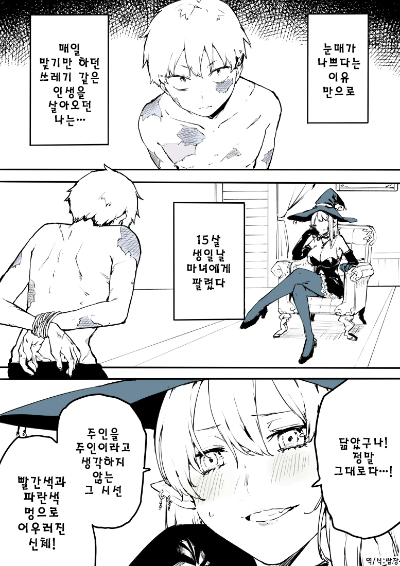 manhwa) 죽은 고양이를 그리워 하던 마녀