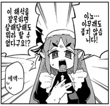 자칫 해석을 틀리면 살해당해도 어쩔수없는.manggo - 이미지 2