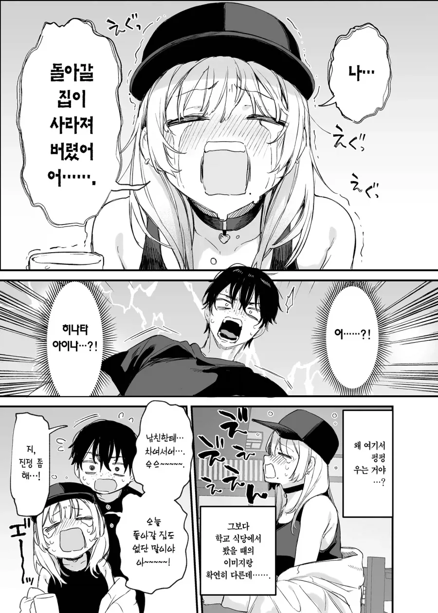 오타쿠에게 하룻밤 재워달라는 갸루 만화 - 이미지 6