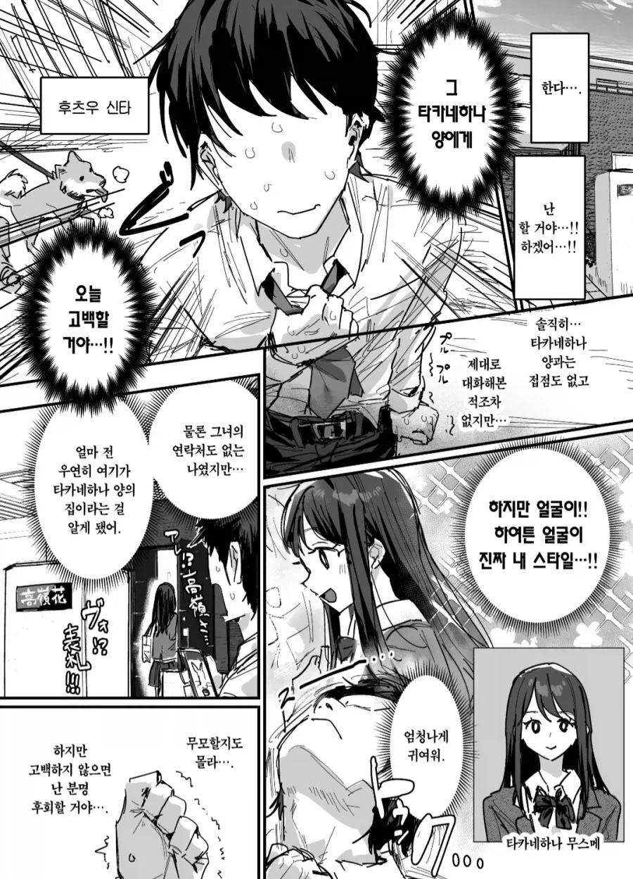 동급생과 도시락먹는 평소와 같은 옥상.manhwa 이미지 4