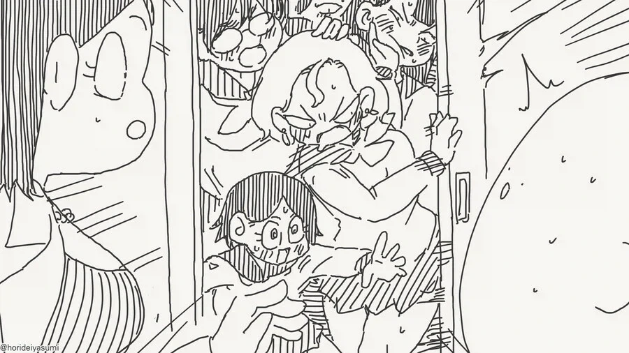 여학생들에게 공기취급받는 남학생manga - 이미지 3