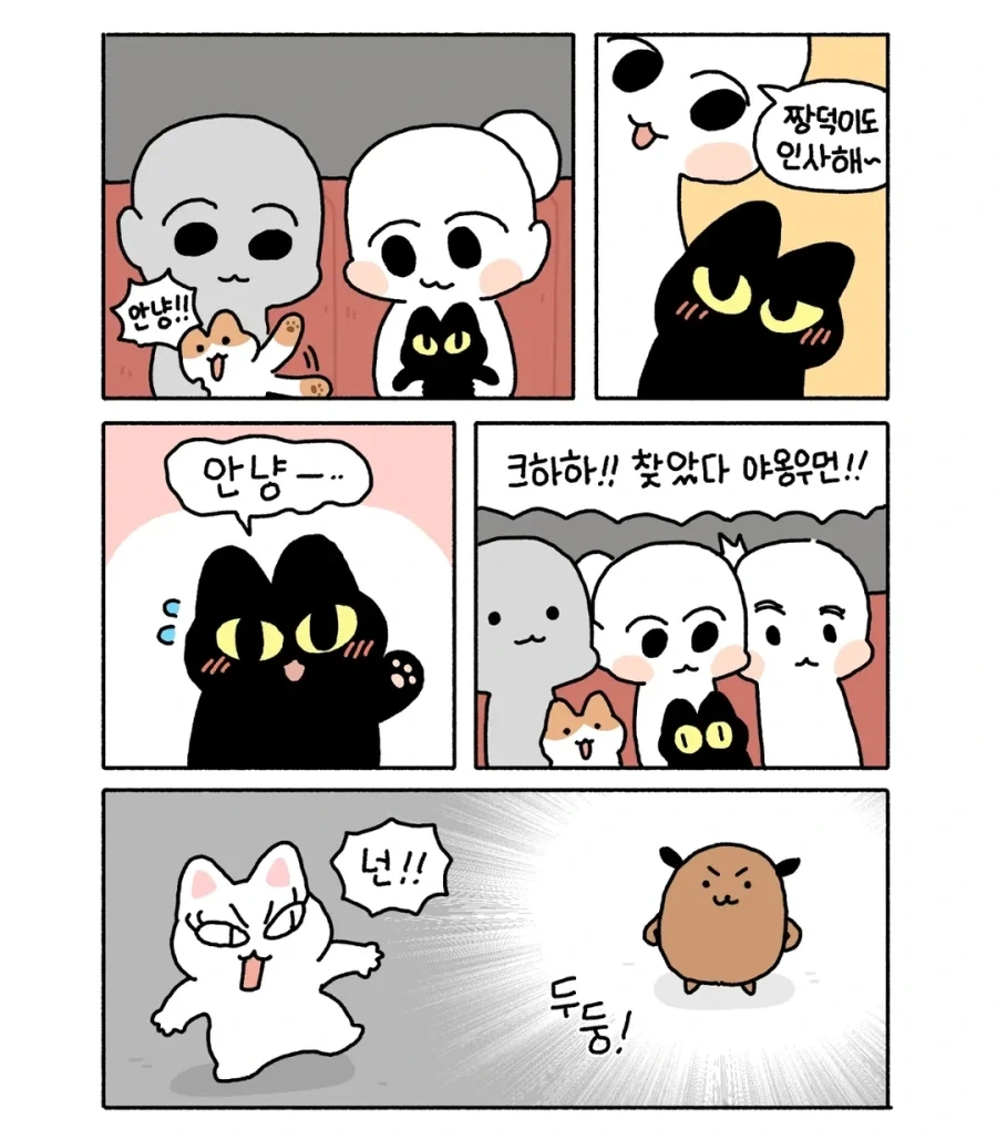 아깽이가 사람애기처럼 공연 보러 가는 만화.manga - 이미지 3