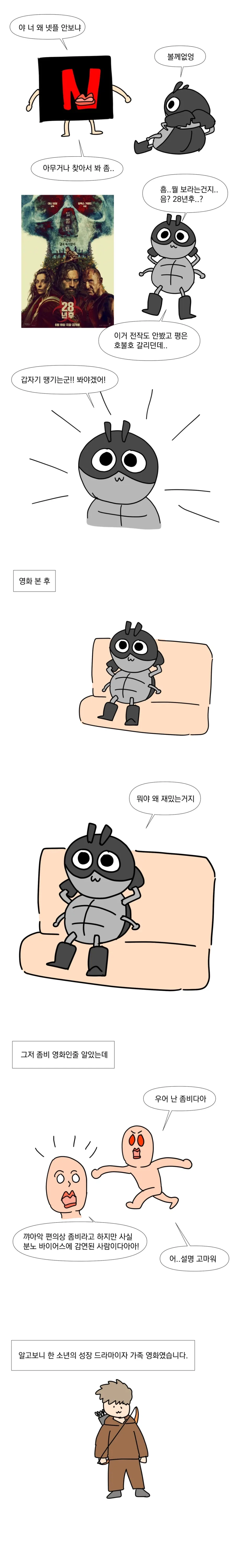 28년 후 본 만화.manhwa