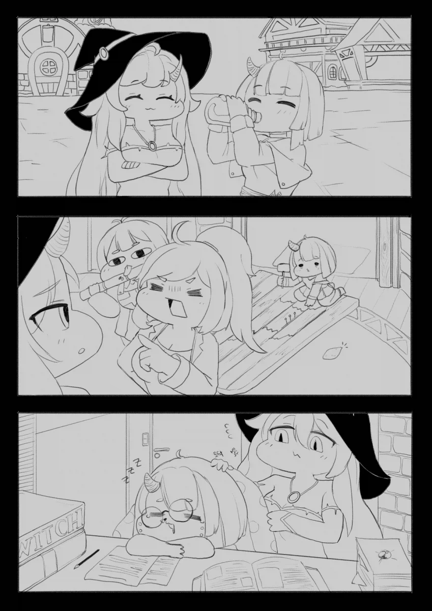 트릭컬) 레비 졸업하는 만화 - 이미지 8