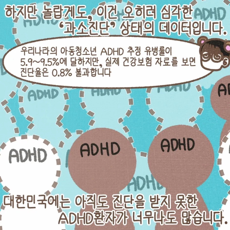 ADHD 환자가 급증한걸 보니 정신과 의사들 돈에 눈이 멀었다?.manga - 이미지 3
