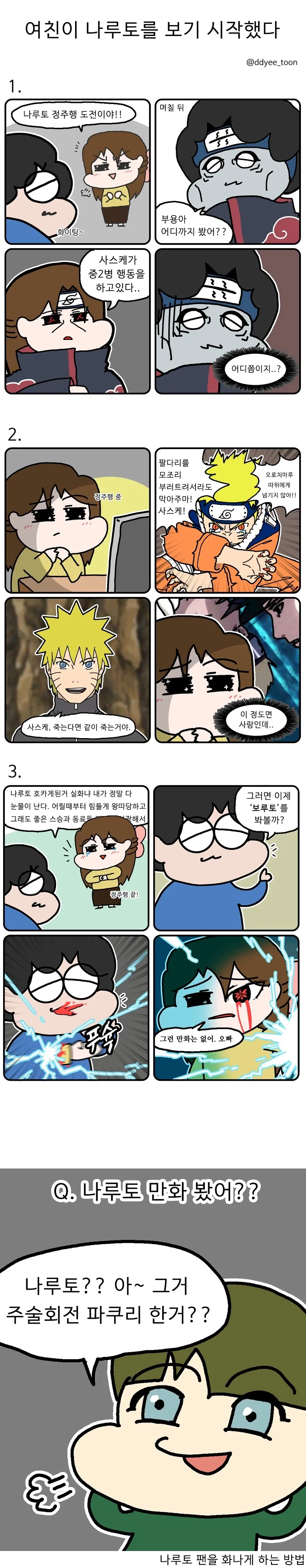 [나루토]음란책을 보다 이미지 3