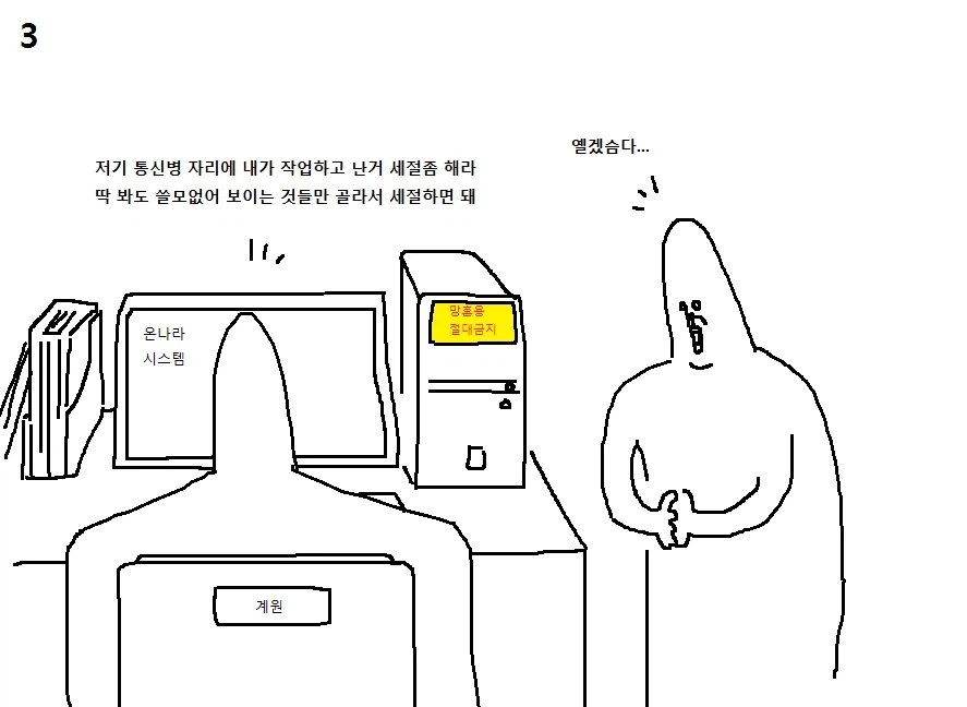 천하제일 군대 폐급대회.Manwha - 이미지 6