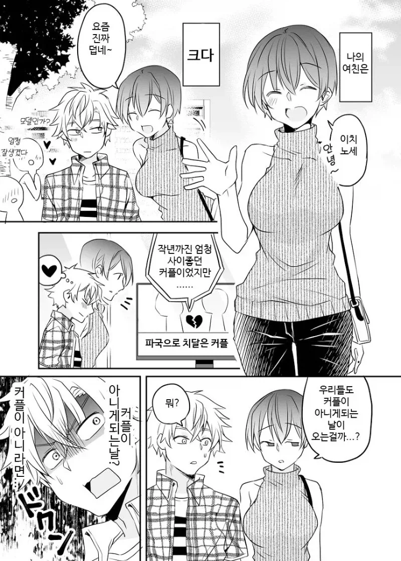 키가 큰 여자친구.manhwa