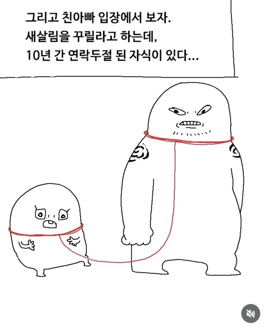 부모님을 처음 본 날을 회상하는 만화 - 이미지 14