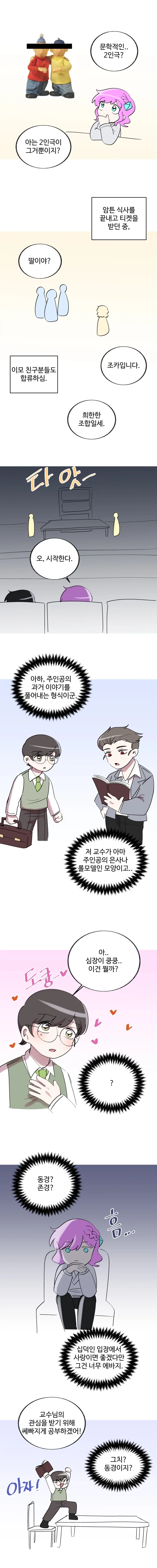 모르고 BL연극을 봐버린 썰.MANHWA - 이미지 2