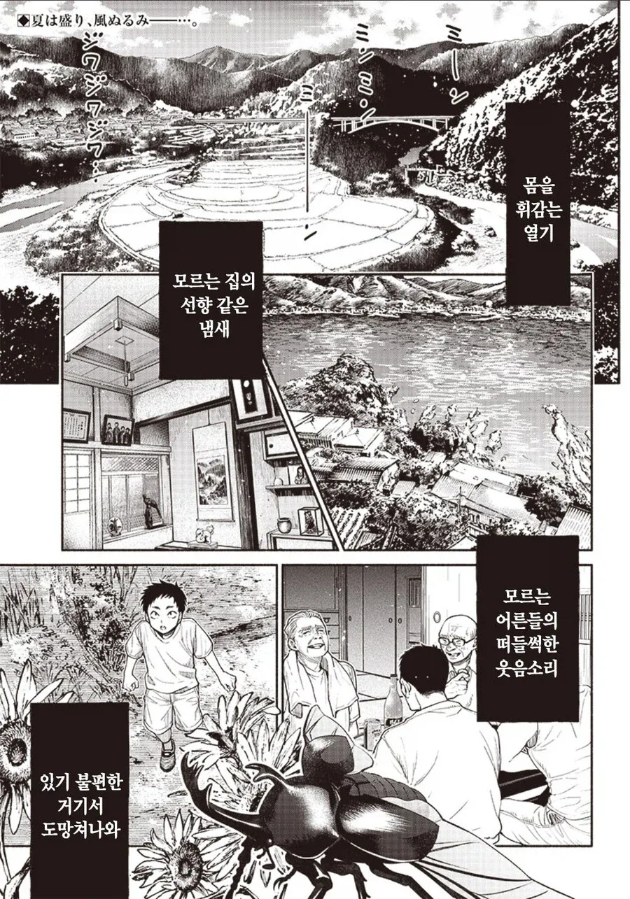 아지랑이 속의 갈색.manhwa